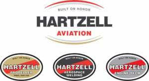 Hartzell aviation and brands logo